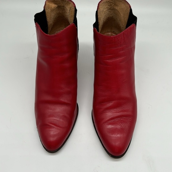Ralph Lauren leather ankle boots 6 1/2 - Picture 2 of 6